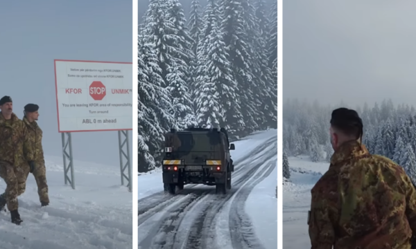 Forcat italiane shtojnë prezencën dhe sigurinë në Kosovë