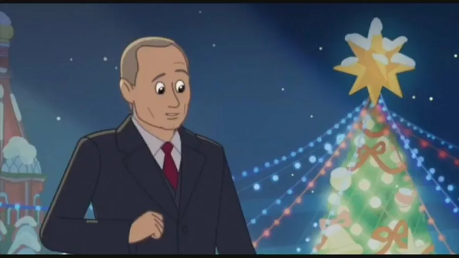 Putini paraqitet në film vizatimor për fëmijë për Vitin e Ri