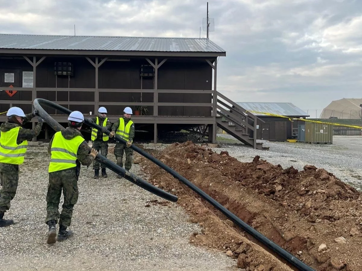 KFOR informon për zhvillimet e punimeve në kampin Bondsteel