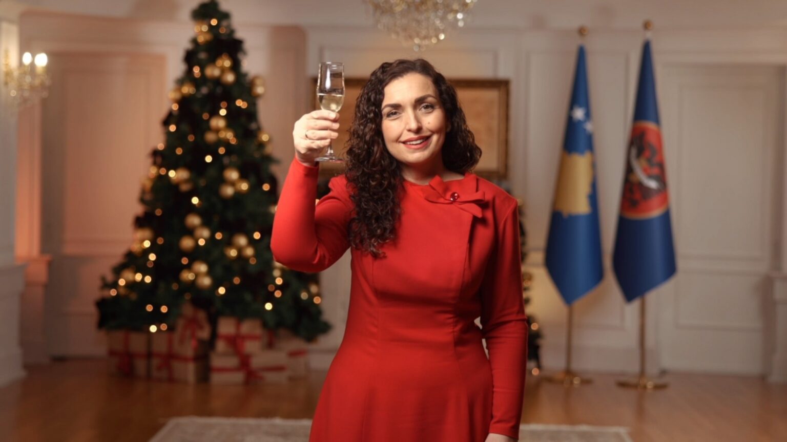 Presidentja Osmani Dërgon Urime për Vitin e Ri 2026