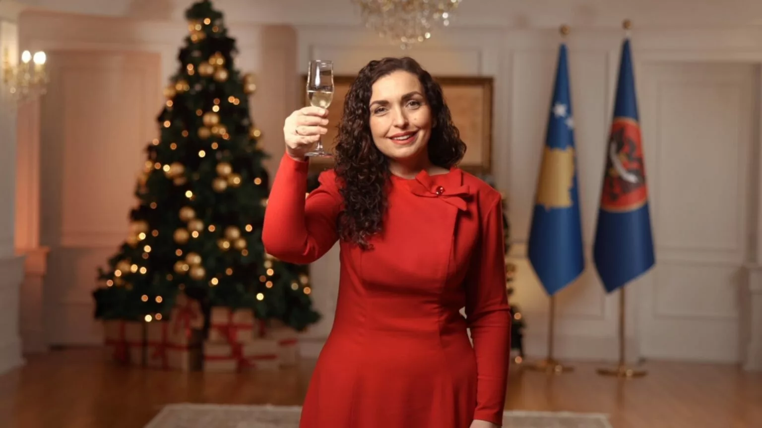 Presidentja Osmani dërgon urime për Vitin e Ri 2026