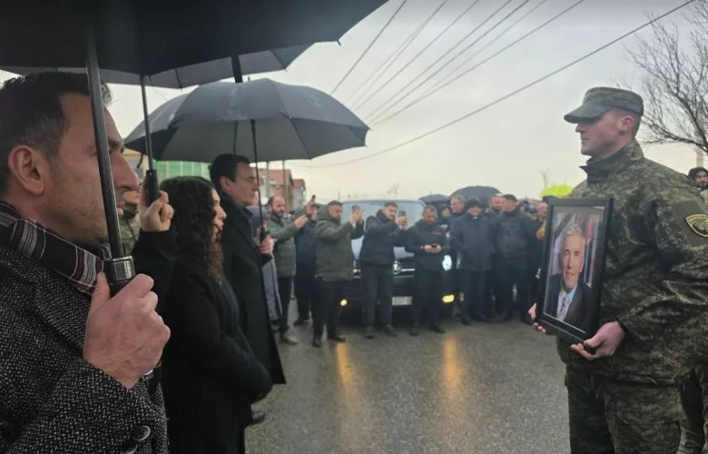 Ceremonia e lamtumirës për ish-kryetarin e Kuvendit Daci