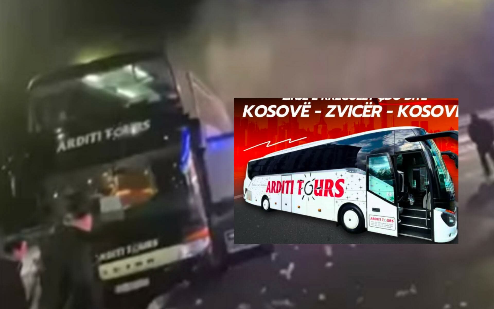 Kompania kosovare jep sqarime për incidentin me autobusin