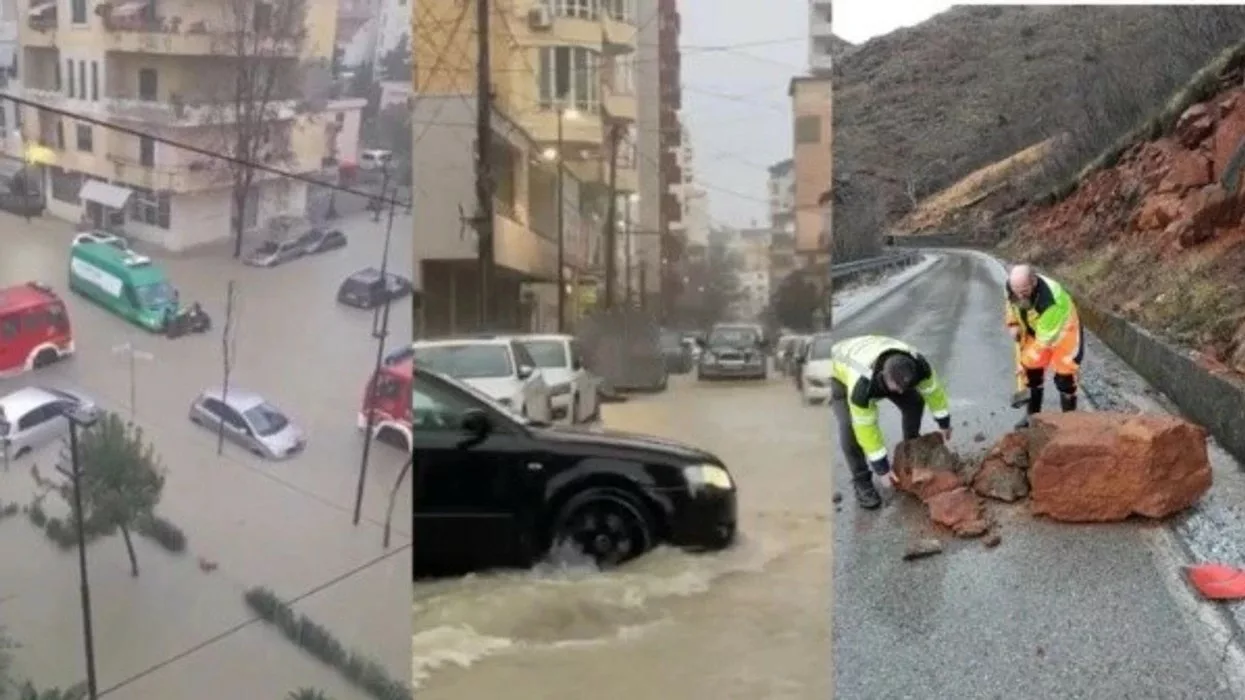 Pezullohet mësimi dhe fillon evakuimi pas përmbytjeve