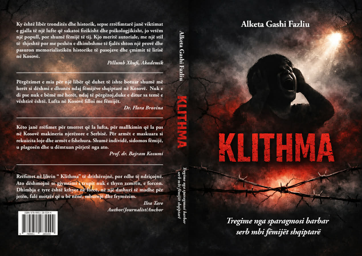Alketa Gashi-Fazliu publikon librin e saj të ri “Klithma”