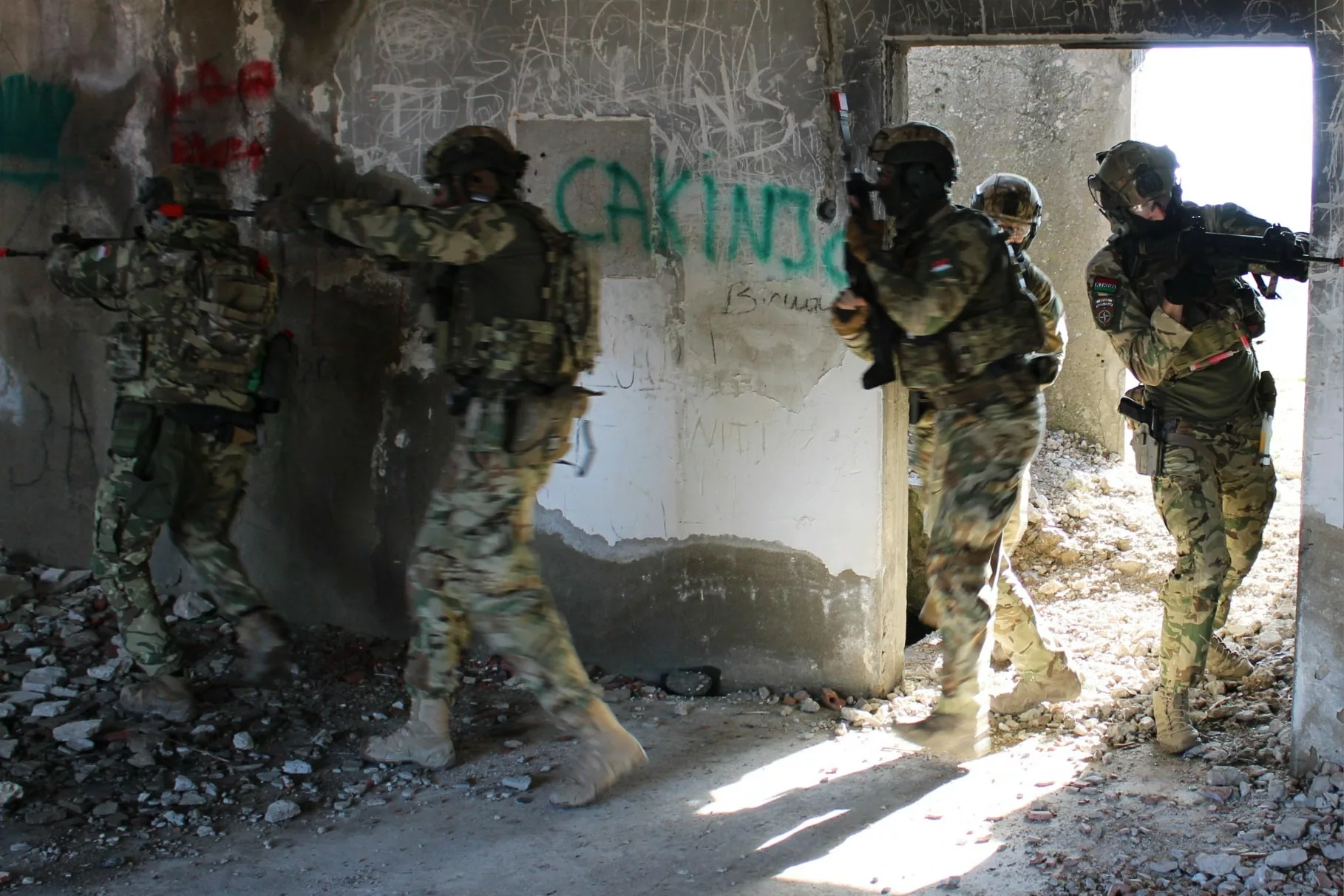 Forcat e KFOR-it zhvillojnë ushtrime për luftime të afërta