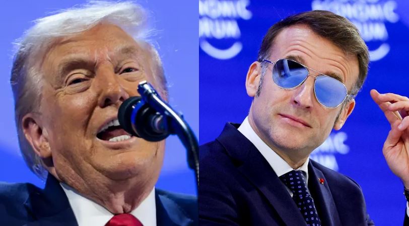 Trump ngacmon presidentin Macron për syzet e diellit