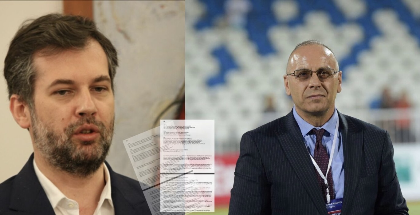 Ministri Çeku kërkon ndërhyrjen e UEFA-s dhe FIFA-s në FFK
