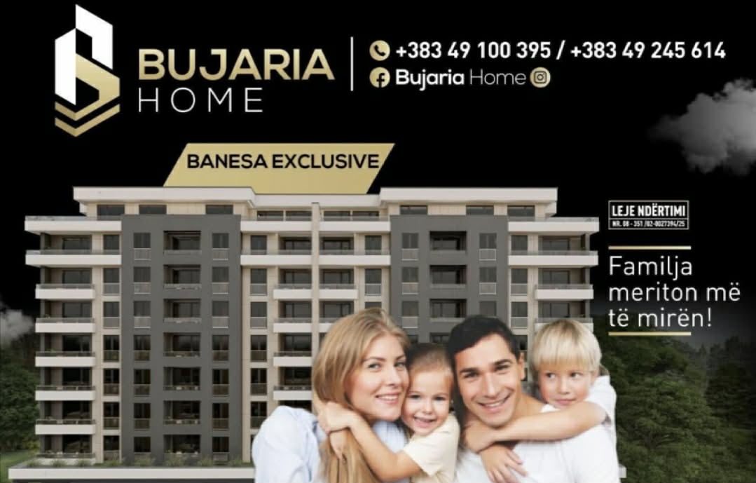 Kompleksi i ri banesor sjell ndryshime në Mitrovicë nga Bujaria Home