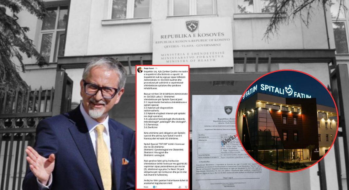 Ministria e Shëndetësisë nën kritikë për licencimin e spitalit