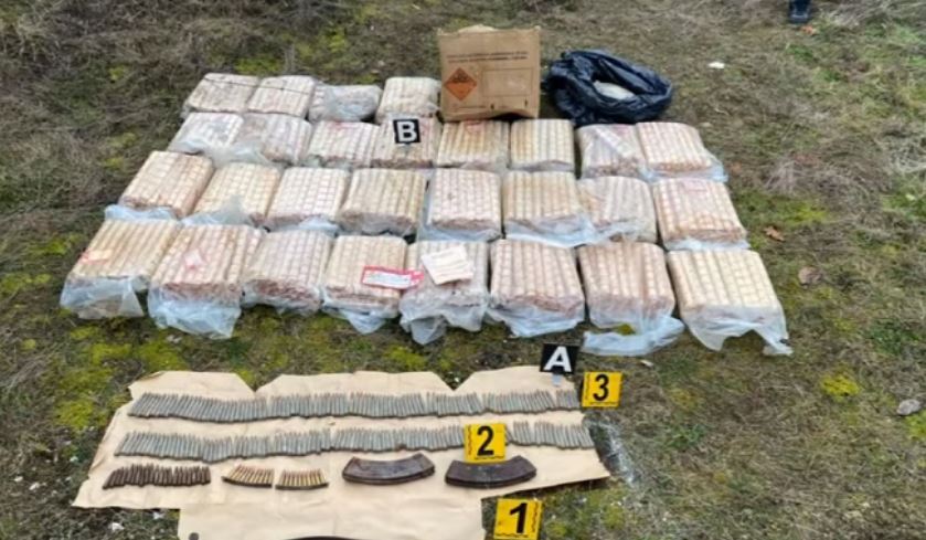 140 kg eksplozivë të prodhuar në Serbi më 2014, zbulohen në veri