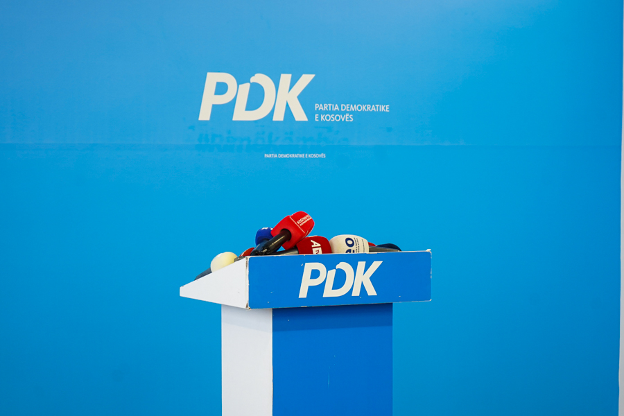 PDK organizon konferencë për shtyp