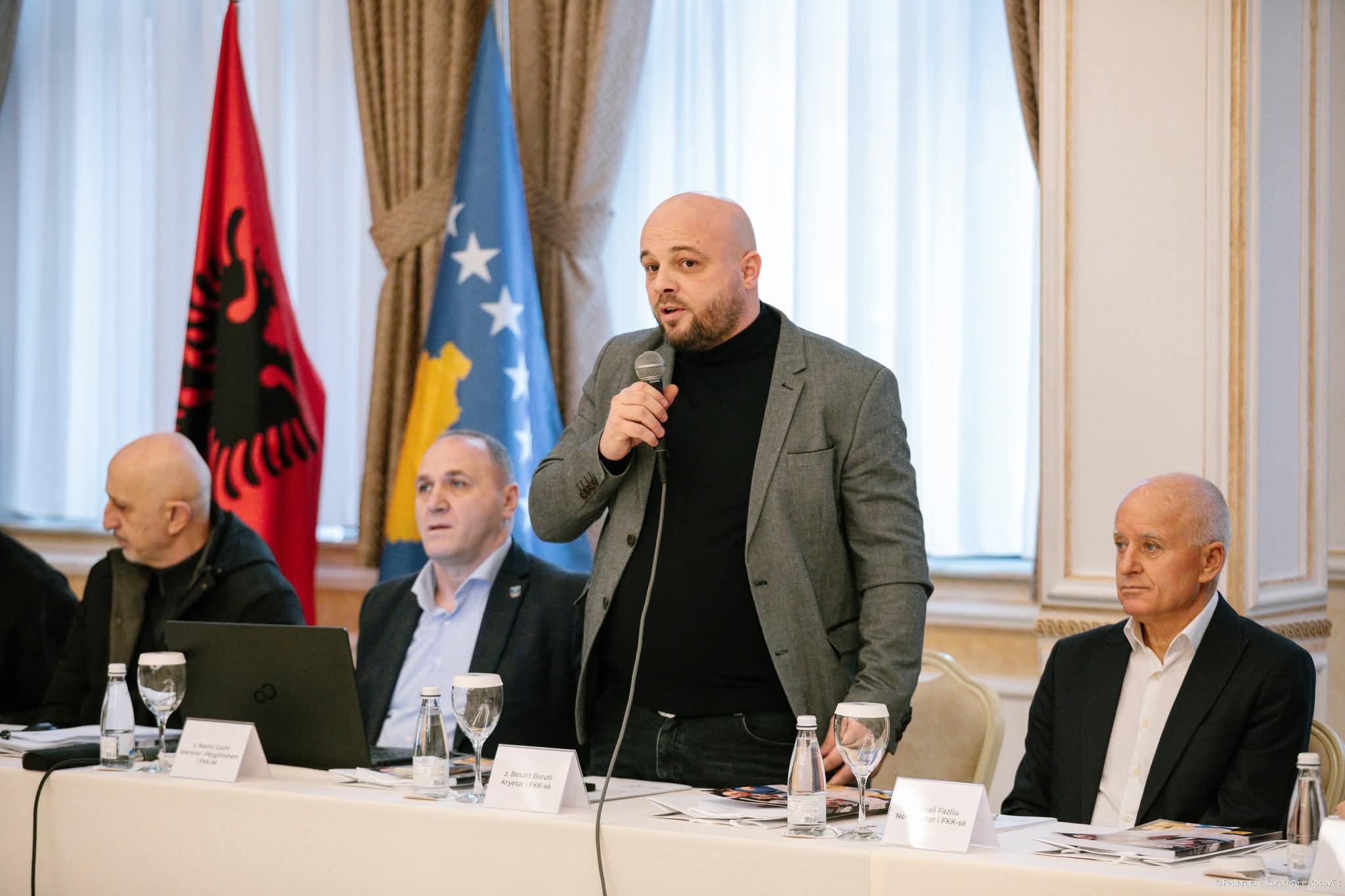 Kuvendi i Punës i Federatës së Karates drejtohet nga Baruti