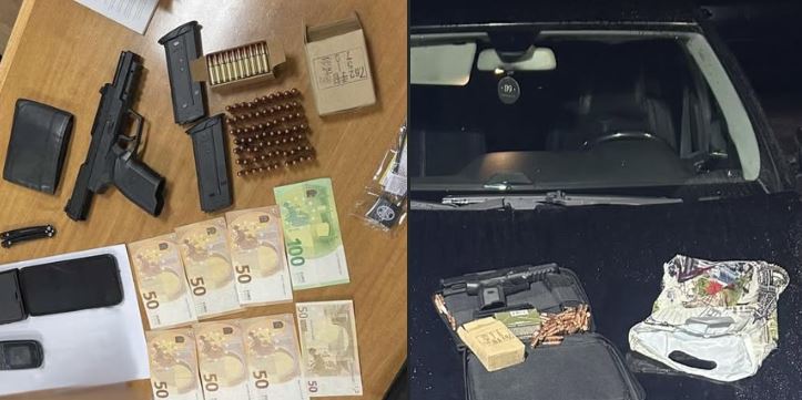 Armë dhe municion sekuestruar në kufirin Qafë Prush