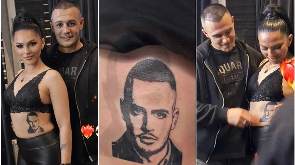 Fansja rumune nderon Don Xhonin me tatuazh të veçantë