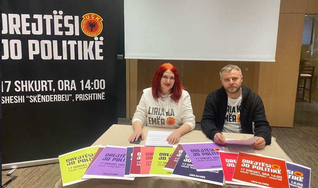 “Liria ka Emër” përgatitet për marshin “Drejtësi, jo politikë”
